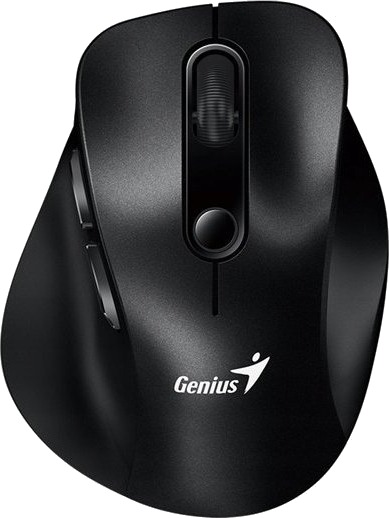 Genius Ergo 9000S Trådløs Mus med stille klikk, Optisk, 2400Dpi, Svart
