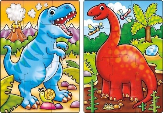 Orchard First Dino Friends Spill 2-pakning Orchard First Dino Friends Spill 2-pakning