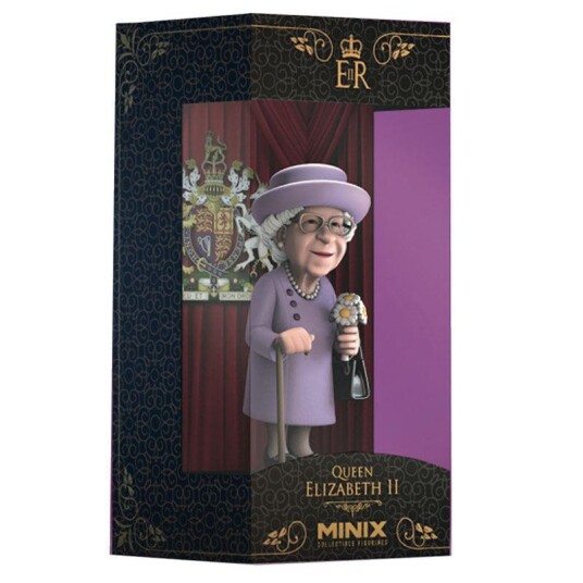 Minix 12 cm Queen Elizabeth II Samlefigur Flerfarget