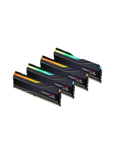 G.Skill Trident Z5 Neo RGB DDR5 6400   256GB   CL34   Quad Channel 4 pcs   AMD EXPO   Svart med RGB
