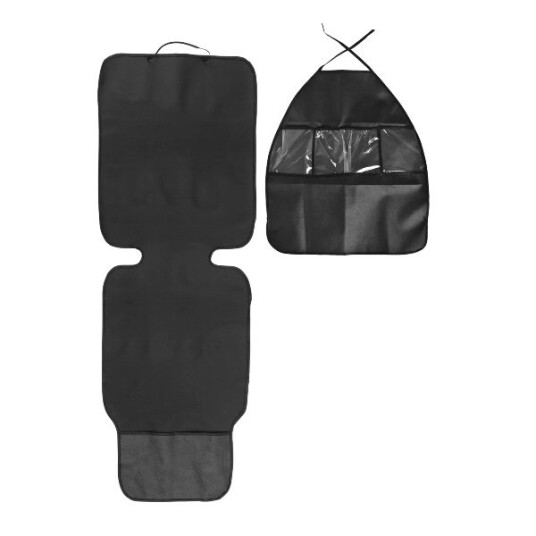 Caretero Setebeskytter & Organiserer 2i1 Set  Black TEROA-1150