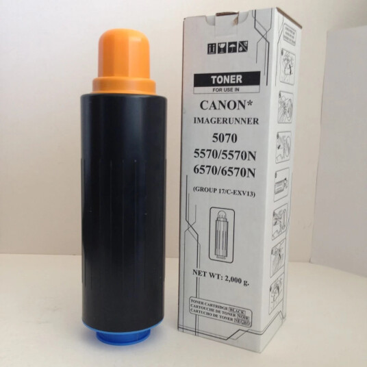 TB Toner C-EXV13 Sort (45.000 sider/2000g) erstatter Canon 0279B002 TB Premium toner