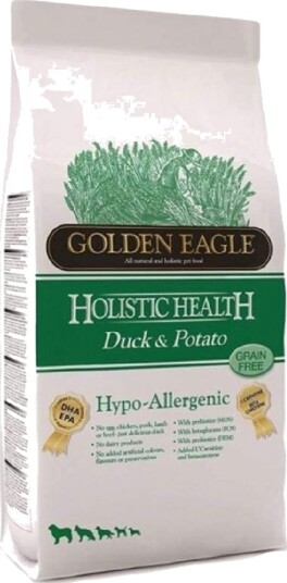 Golden Eagle Tørrfôr Hypo Allergenic Duck & Potato 26 12 Grain Free 10 kg Golden Eagle Tørrfôr Hypo Allergenic Duck & Potato 26 12 Grain Free 10 kg
