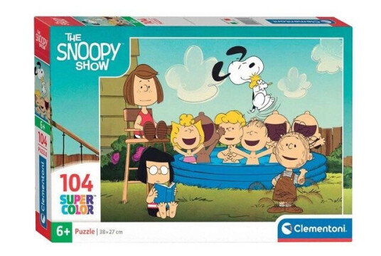 Clementoni Jigsaw Puzzle Peanuts Snoopy 104pcs. Gulv
