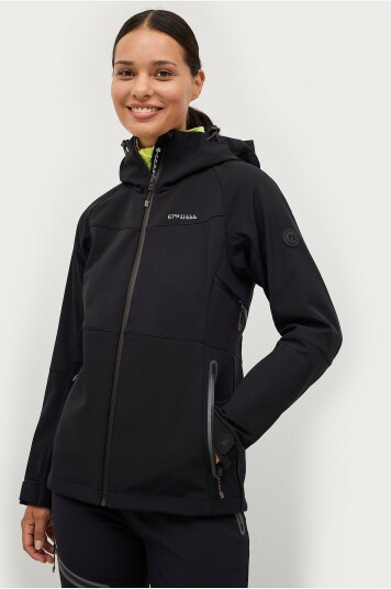 Áhkká Skijakke Softshell Ski Jacket Svart