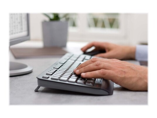 Cherry Gentix Desktop - Tastatur- Og Mussett - Trådløs - 2.4 Ghz - Belgisk - Svart Cherry Gentix Desktop - Tastatur- Og Mussett - Trådløs - 2.4 Ghz - Belgisk - Svart