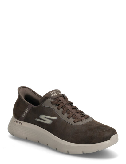 Skechers Men Go Walk Flex Smooth Motion Brown 45
