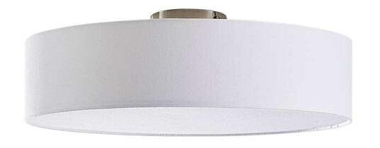 Lindby Taklampe Sebatin, E27, 50 cm, hvit Lindby Taklampe Sebatin, E27, 50 cm, hvit