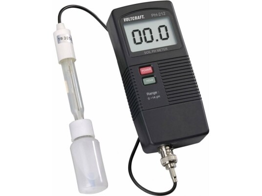 Voltcraft Ph-212 Jord Ph-Måler 0 - 13 Ph (Ph-212)