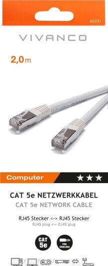 Vivanco Cat 5E Nettverkskabel