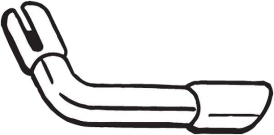 Eksosrør BOSAL 700-223 Eksosrør BOSAL 700-223