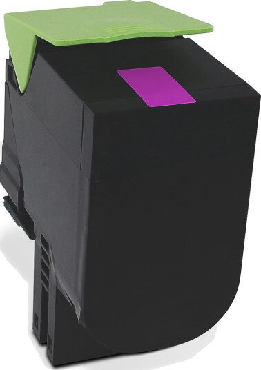 TB Toner Magenta (3.000 sider) erstatter Lexmark 80C2HM0 TB Premium toner