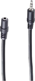 Shiverpeaks Bs30805 3.5Mm Hunkjønn 3.5Mm Hankjønn 3 M Svart