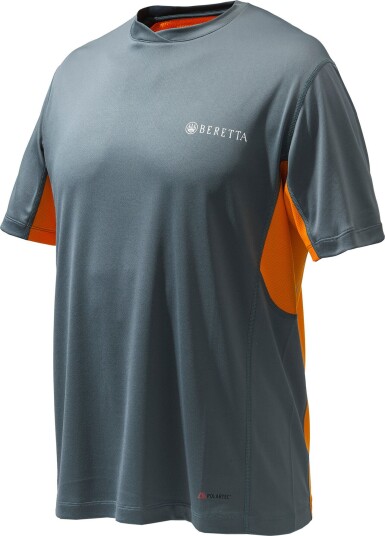 Beretta Unisex Flash Tech T-Shirt Grey Castle S, Grey Castle