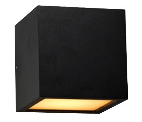 Light-Point - Cube Utendørs Vegglampe m/Stråle Svart