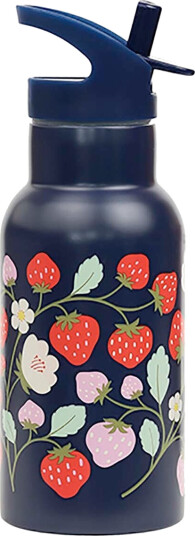 A Little Lovely Company Stainless steel Vannflaske Strawberries