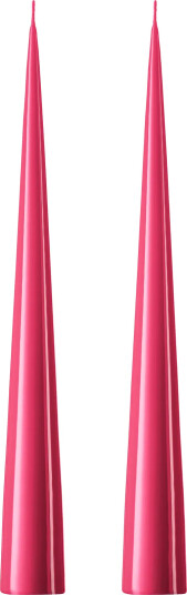 ester & erik ester & erik kjeglelys 37 cm 2 stk. lakket Deep pink 41/2
