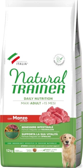 Natural Trainer Tørrfôr Trainer Natural Medium Og Maxi Maxi Ris Og Ginseng Biff 2 X 12 kg Natural Trainer Tørrfôr Trainer Natural Medium Og Maxi Maxi Ris Og Ginseng Biff 2 X 12 kg