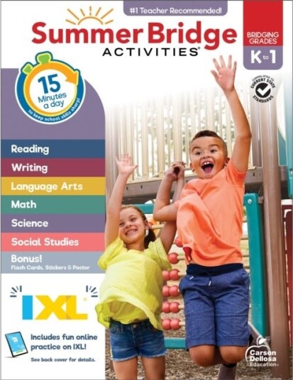 Summer Bridge Activities Grades K 1 Summer Bridge Activities Grades K 1