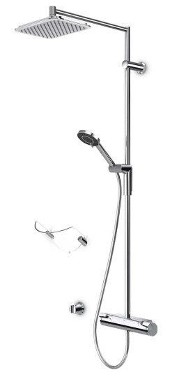 Oras Optima Rain Shower 7192 Takdusjpakke med takdusjsett og blandebatteri 150 c/c