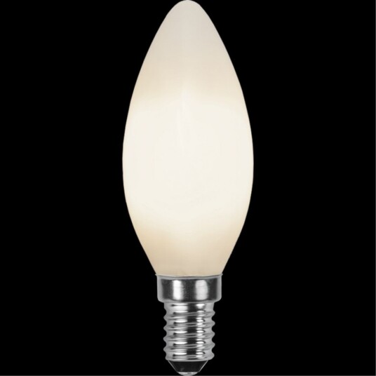 LED lampe E14 C35 Ugjennomsiktig glødetråd RA90 150 lm