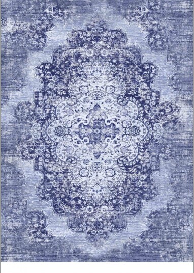 Wilton teppe Badem blå Størrelse: 160 x 230 cm