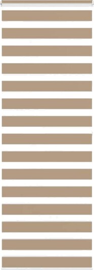  Sebragardin sandbrun 80x200 cm stoff bredde 75,9 polyester