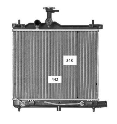 Radiator NRF 58460