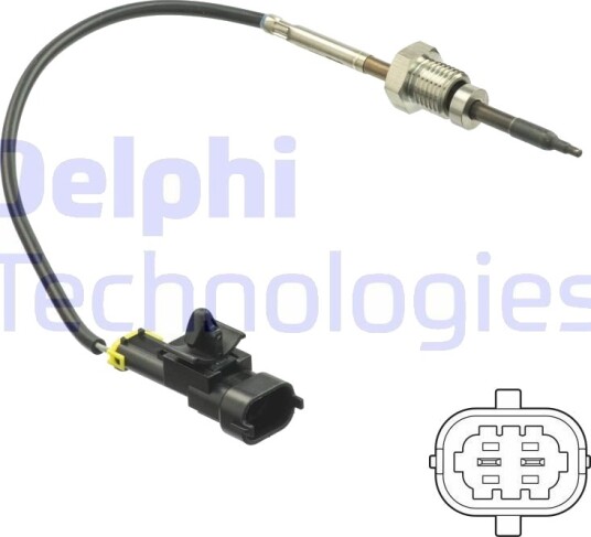 Sensor, eksostemperatur DELPHI TS30205