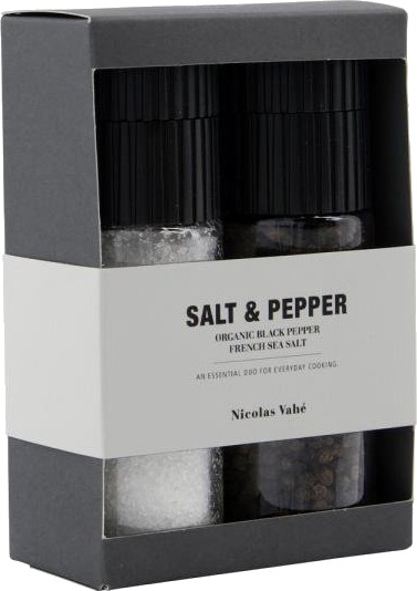 Nicolas Vahé - Gaveeske salt & organisk pepper Nicolas Vahé - Gaveeske salt & organisk pepper