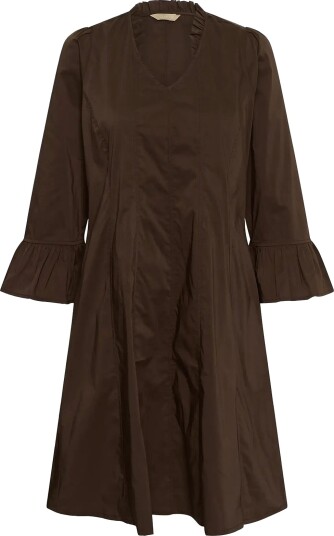 Culture Cudaiva Antoinett Short Dress Brown L