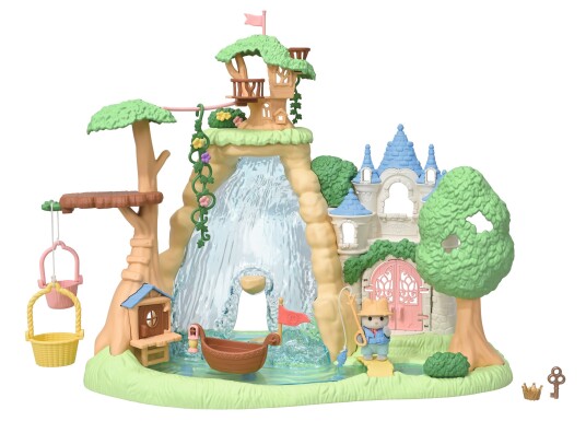 Sylvanian Families Eventyrlekeplass med fossefall i plast Sylvanian Families Eventyrlekeplass med fossefall i plast