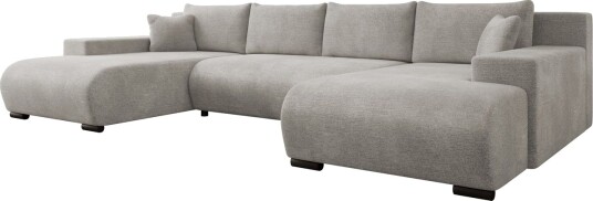 Krysen Sovesofa Dubbeldivan 4 sits   Grå