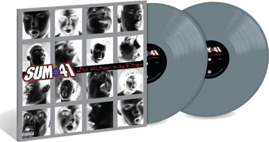 Sum 41 All Killer No Filler 25th Anniversary Limited Edition Vinyl Silver