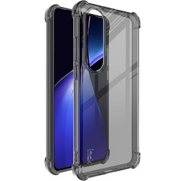 OnePlus Nord CE4/Oppo K12x Imak Drop-Proof TPU-deksel Gjennomsiktig Svart