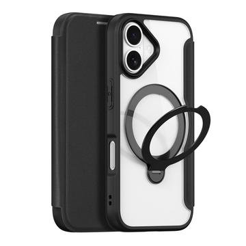 Dux Ducis iPhone 17 Skin X Pro magnetisk flip deksel   svart