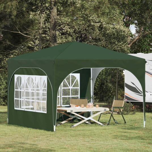 vidaXL Pop up Festtelt 290 x 290 x 245 cm Grønn