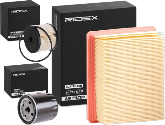 Filtersett RIDEX 4055F7626 Filtersett RIDEX 4055F7626