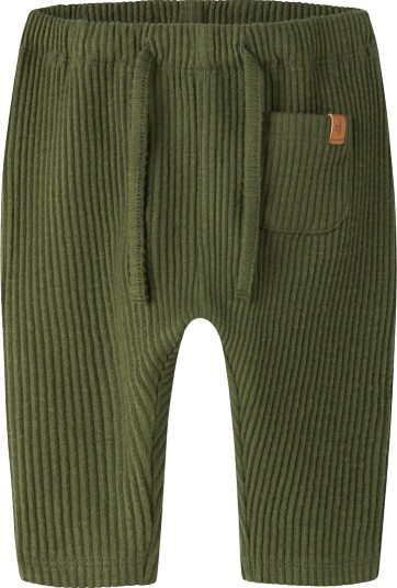 Lil" Atelier Bukser NbmRajo Loose Cypress Lil Atelier 1 år (80) Bukser bomull Armygrønn Grønn