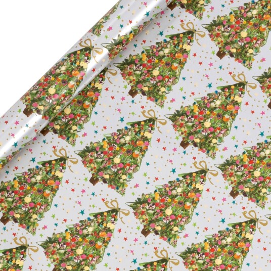 Gavepapir 4m Exquisite Evergreen Perlemor