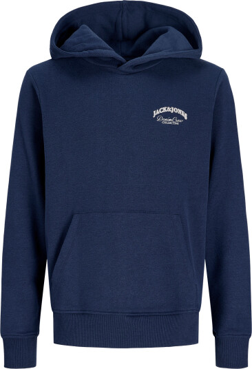 Jack & Jones Jjebrandes Backp Relaxed Sweat H Sn Jnr Navy 164