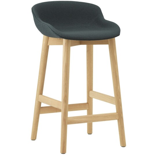 Normann Copenhagen Hyg Barstol 65 cm Mørkegrå / Eik