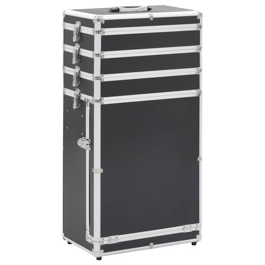 Vidaxl Sminketralle Aluminium Svart Vidaxl Sminketralle Aluminium Svart