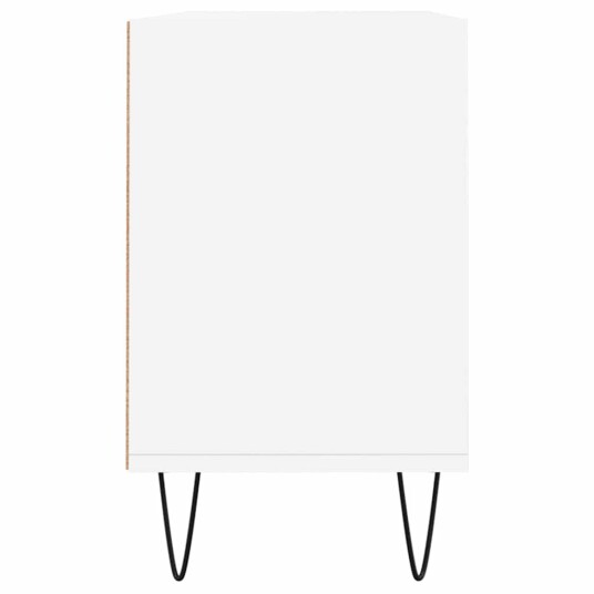 TV benk hvit 103,5x30x50 cm konstruert tre TV benk hvit 103,5x30x50 cm konstruert tre