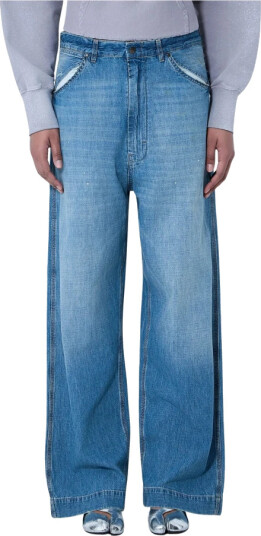 Maison Margiela Dame Jeans Blå S,
