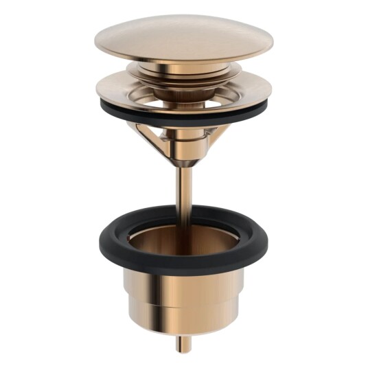 Oras Armatur Bunnventil Push-open 200061 Børstet Bronse GRO-4205531