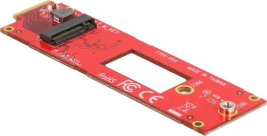 Delock - Lagringskontroll - M.2 - 1 Kanal - M.2 Nvme-Kort - Edsff E1.S