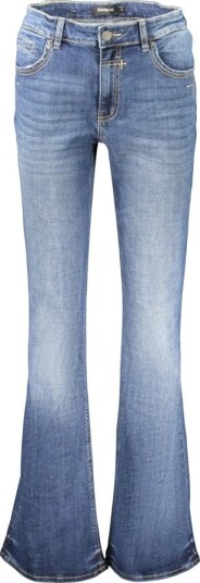 Desigual Dame Jeans Blå M,