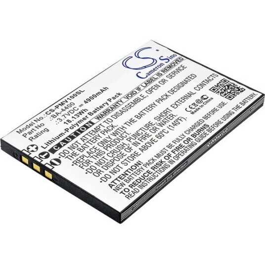 Lawmate PV-1000T batteri (4900 mAh 3.7 V, Sort)