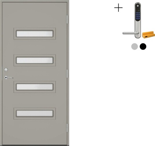Ytterdør Swedoor Clever-Line+ Rago med Yale Entrus Ytterdør Swedoor Clever-Line+ Rago med Yale Entrus